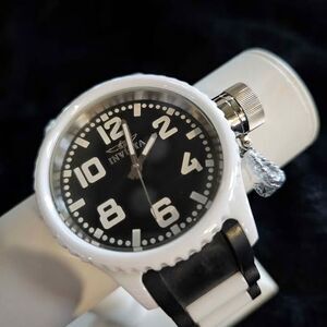 Invicta 51.5MM Ceramic Russian Diver in hard case.